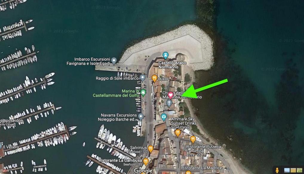 Castello A Mare Leilighet Castellammare del Golfo Eksteriør bilde